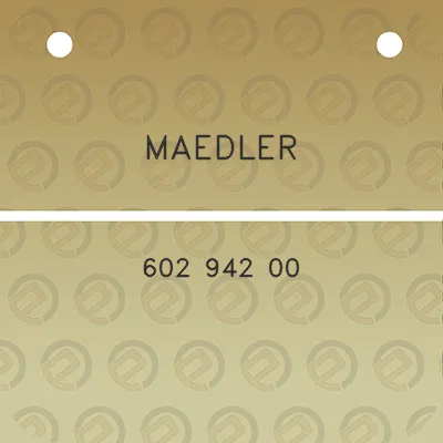 maedler-602-942-00