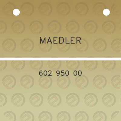 maedler-602-950-00