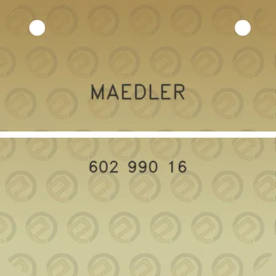 maedler-602-990-16