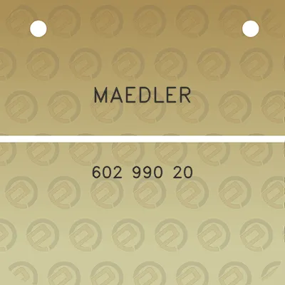 maedler-602-990-20