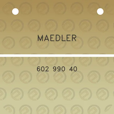 maedler-602-990-40