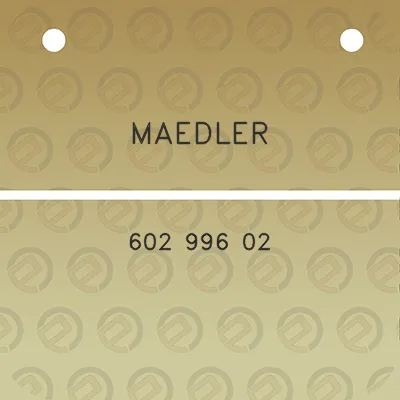 maedler-602-996-02