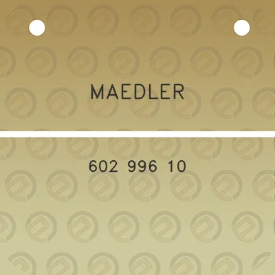 maedler-602-996-10