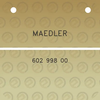maedler-602-998-00