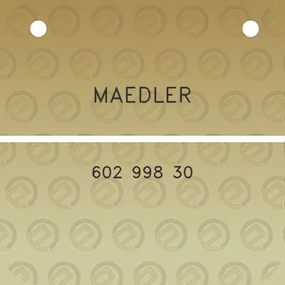 maedler-602-998-30