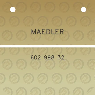 maedler-602-998-32