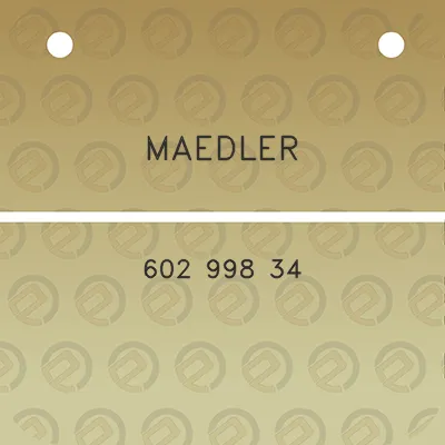 maedler-602-998-34