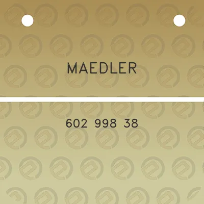 maedler-602-998-38