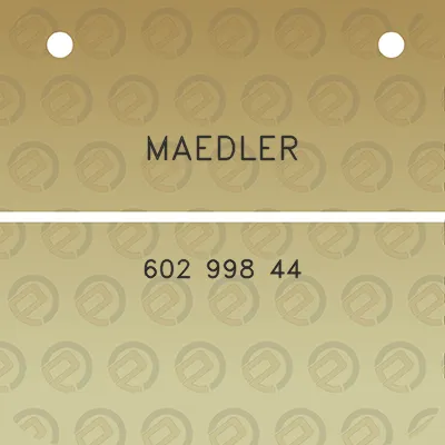 maedler-602-998-44