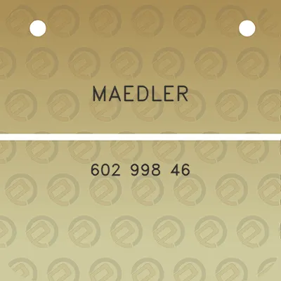 maedler-602-998-46