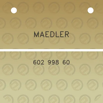 maedler-602-998-60