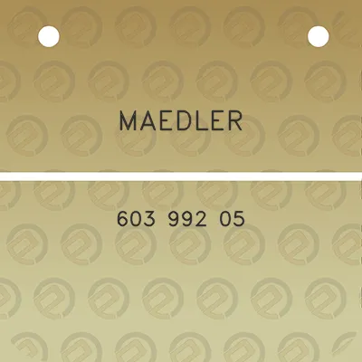 maedler-603-992-05