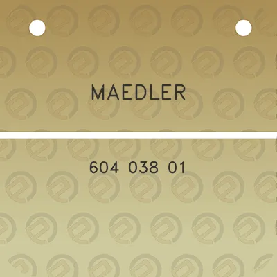 maedler-604-038-01