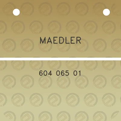 maedler-604-065-01