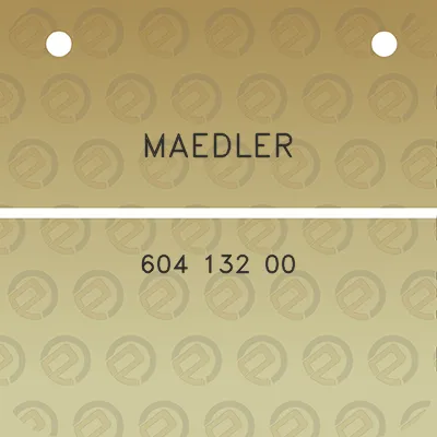 maedler-604-132-00