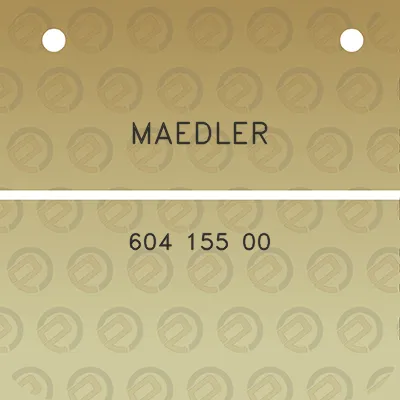 maedler-604-155-00