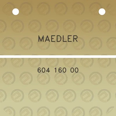 maedler-604-160-00