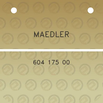 maedler-604-175-00