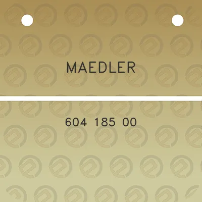 maedler-604-185-00