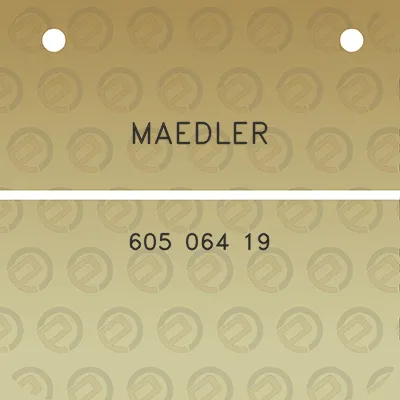 maedler-605-064-19