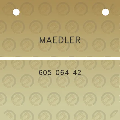 maedler-605-064-42