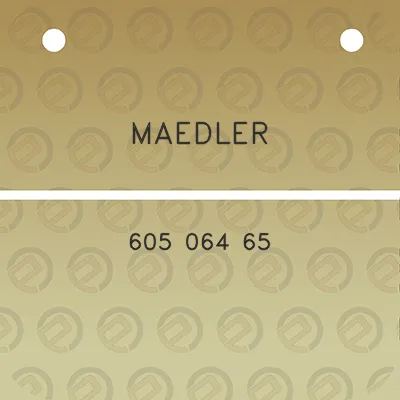 maedler-605-064-65