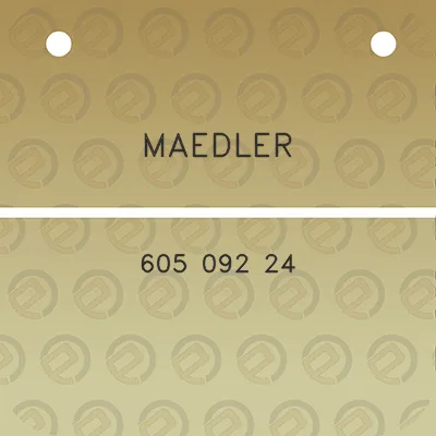 maedler-605-092-24