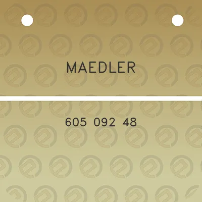 maedler-605-092-48