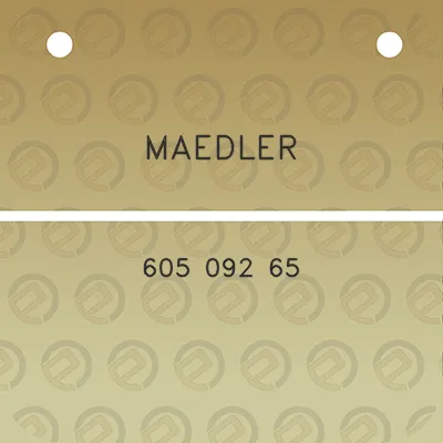 maedler-605-092-65