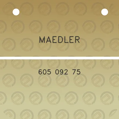 maedler-605-092-75