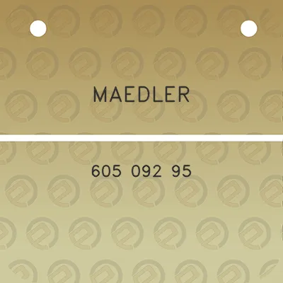 maedler-605-092-95