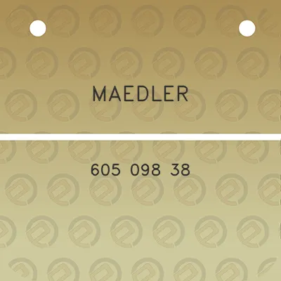 maedler-605-098-38