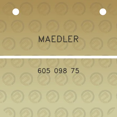 maedler-605-098-75