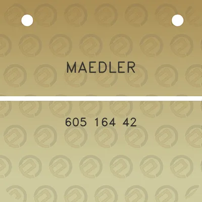 maedler-605-164-42