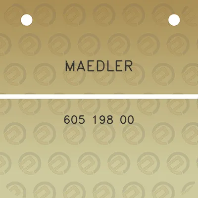 maedler-605-198-00