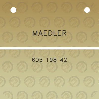 maedler-605-198-42