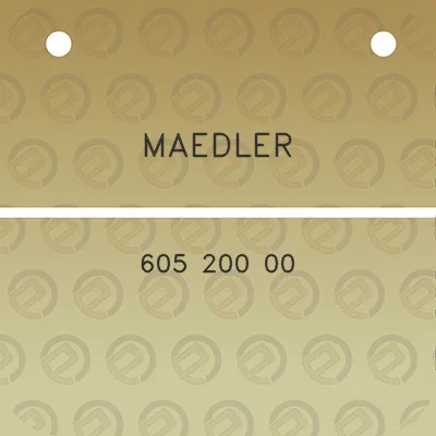 maedler-605-200-00