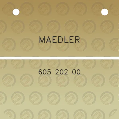 maedler-605-202-00