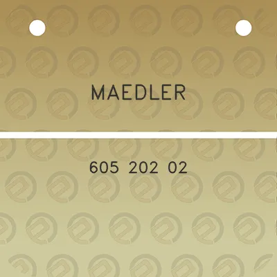 maedler-605-202-02