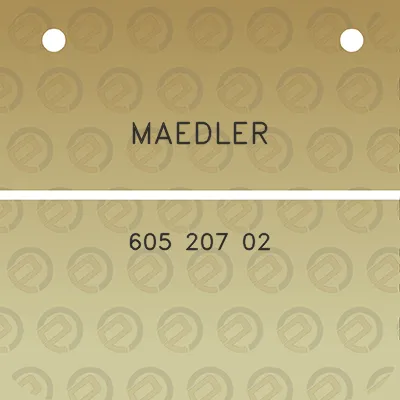 maedler-605-207-02