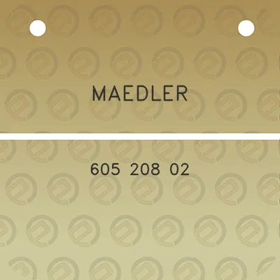 maedler-605-208-02