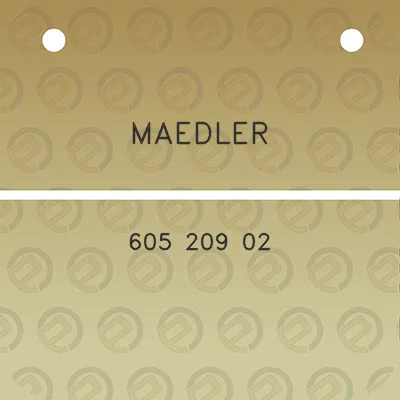 maedler-605-209-02
