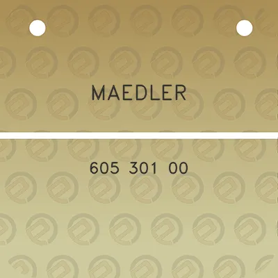 maedler-605-301-00