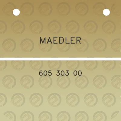 maedler-605-303-00