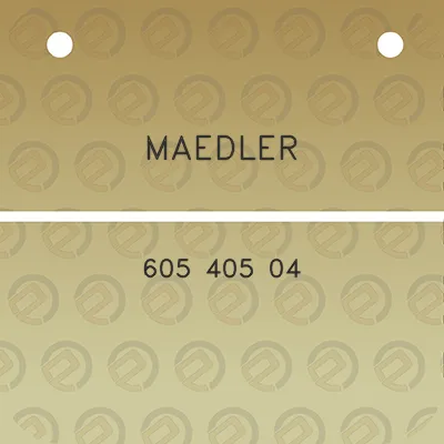 maedler-605-405-04