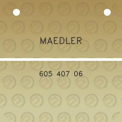 maedler-605-407-06