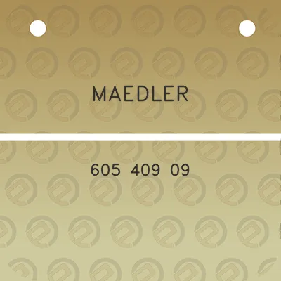 maedler-605-409-09