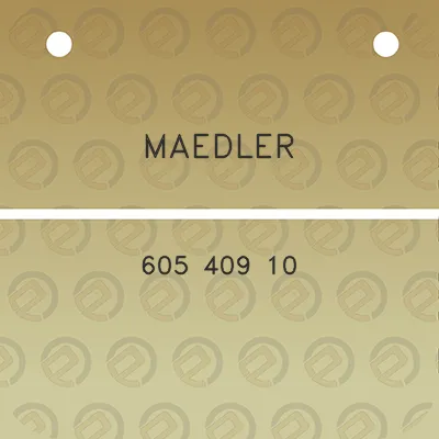maedler-605-409-10