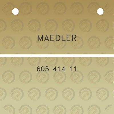 maedler-605-414-11