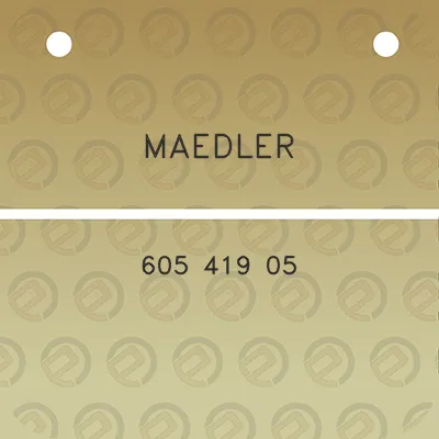 maedler-605-419-05